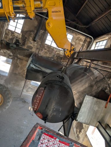 Demo work and rigging