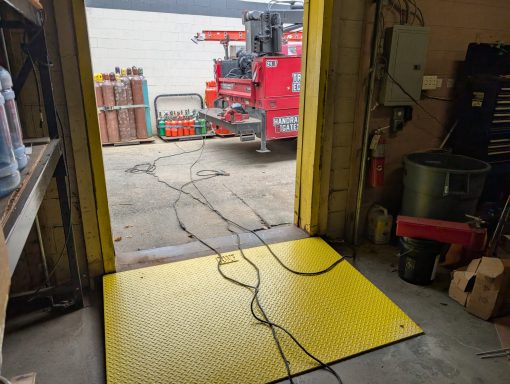 Fab/Install of Forklift ramp