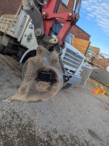 Custom Bucket Emblem and Lifting Eye