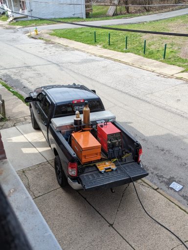 Mobile Welding Rig